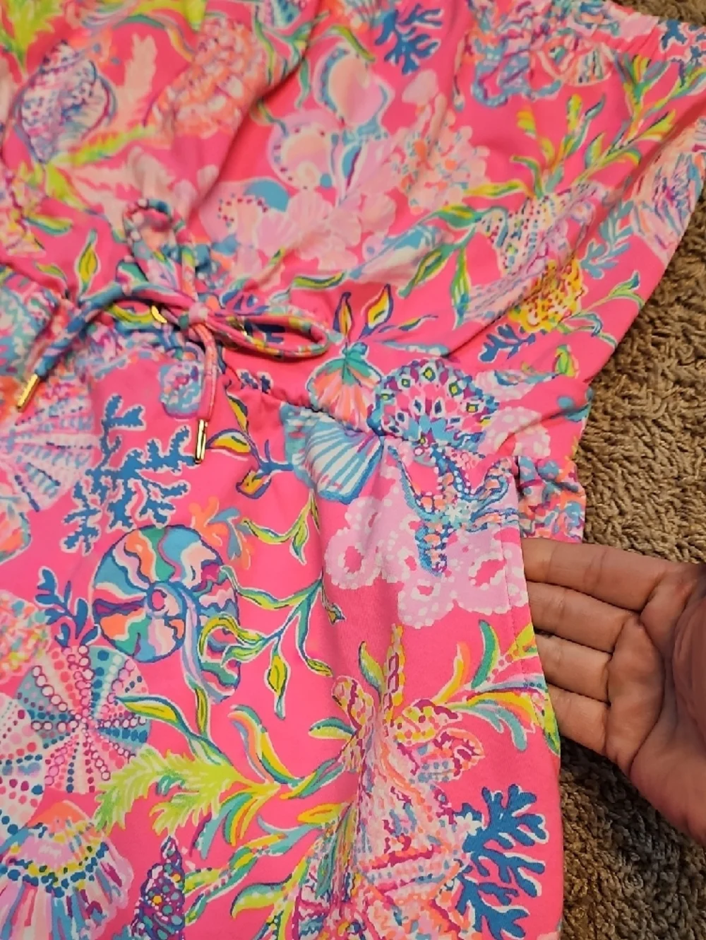Lilly Pulitzer Larch Strapless Cover-up Dress - Picture 9 of 9